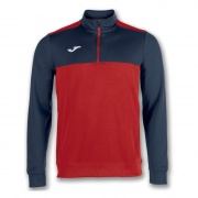 odzież treningowa;dresy sportowe joma Bluza z krótkim zamkiem Winner